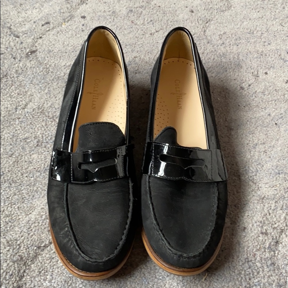 Cole Haan black loafers